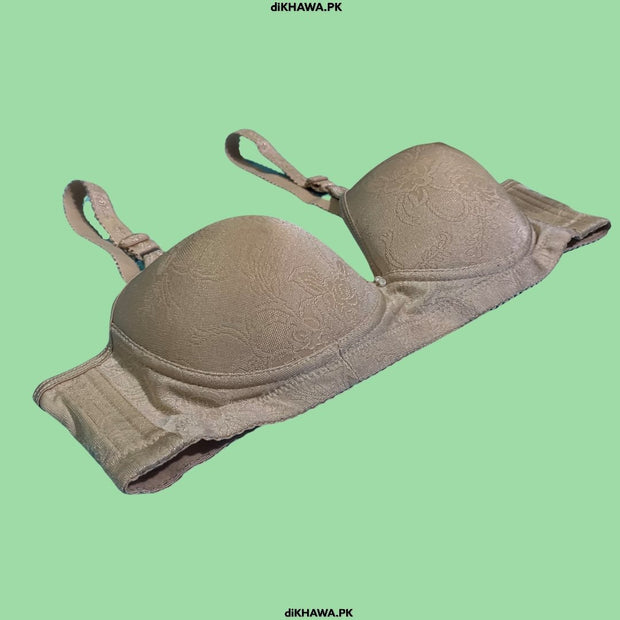 Pack off 3 Women Soft Comfortable Padded Bra - Off White 2021