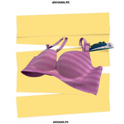 Pack off 2 Self Design Sexy Soft Touch Push Up Bra - Brown- 2021