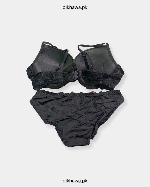 Victoria's Secret - Pushup Soft Padded Bra Panty Set - Plain Bra- 2021