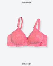 Comfortable Bra 2588 Pink- Single Padded Non Wired - Mi Sinuo- 2021