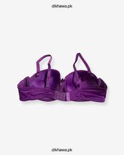 Pushup Bridal Bra - Purple - Single Padded Underwired Bra- 2021