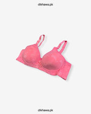 Comfortable Bra 2588 Pink- Single Padded Non Wired - Mi Sinuo- 2021