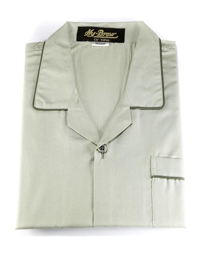 Mens Wedding Nightdress - Plain Design Nightwear By Hy-Brow Plus High Classic
