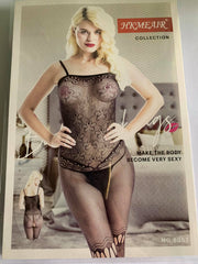 Hkmeair Khushi Print Sexy Net Bodystocking No 8057