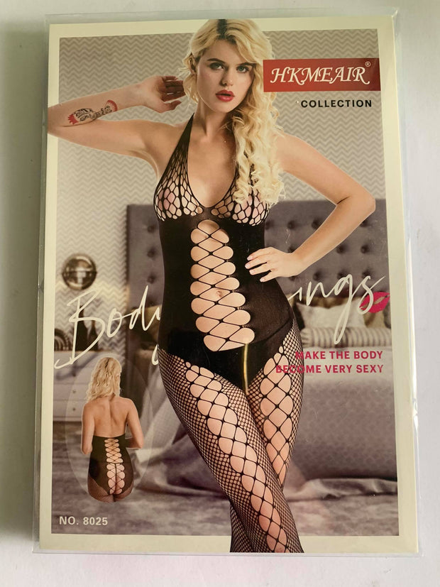 Hkmeair Khushi Print Sexy Net Bodystocking No 8025