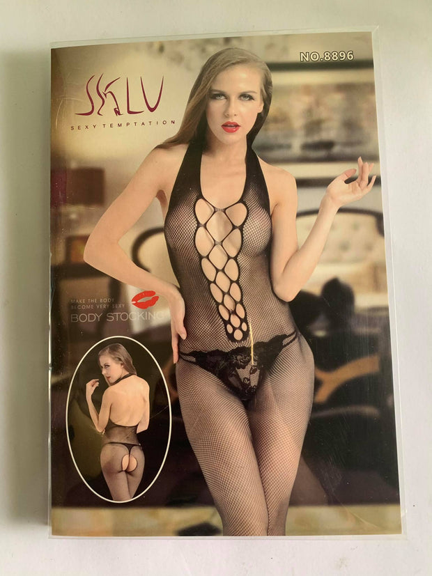 Hkmeair Khushi Print Sexy Net Bodystocking No 8896