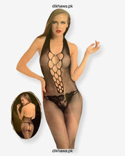 Hkmeair Khushi Print Sexy Net Bodystocking No 8896