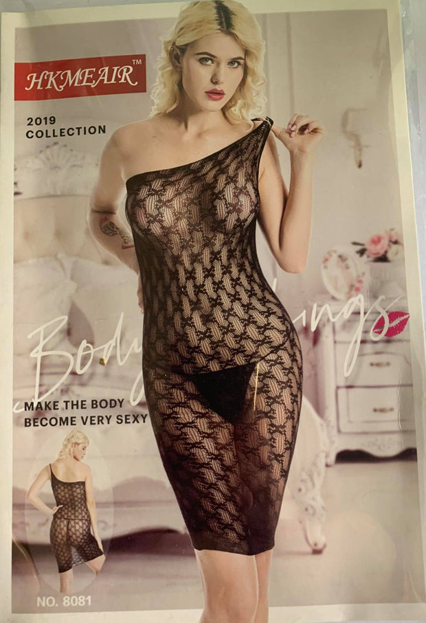 Hkmeair Khushi Print Sexy Net Bodystocking No 8081