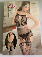 Hkmeair Khushi Print Sexy Net Bodystocking No 8908