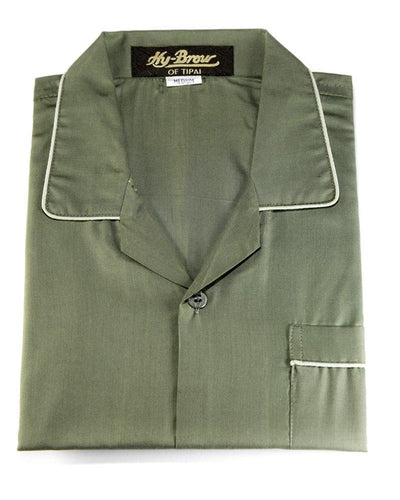 Mens Wedding Nightdress - Plain Design Nightwear By Hy-Brow Plus High Classic