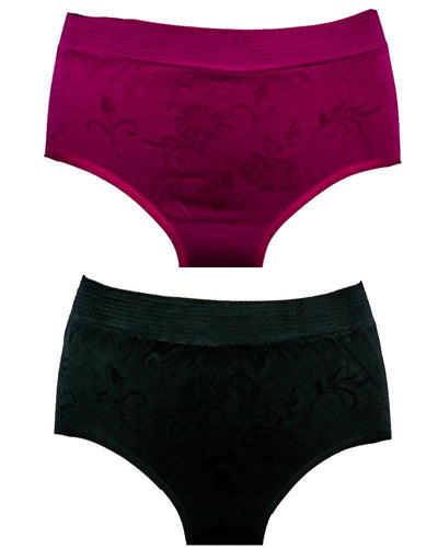 Pack Of 2 Panties In Multicolour For Ladies 2917 - Best For Women's