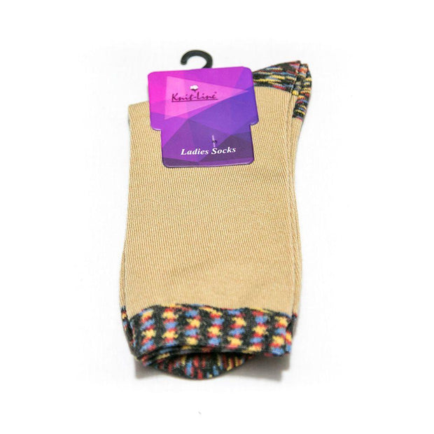 Pack of 3 Comfort Ladies LDS Socks - KL-24B - Ladies Socks - diKHAWA Online Shopping in Pakistan