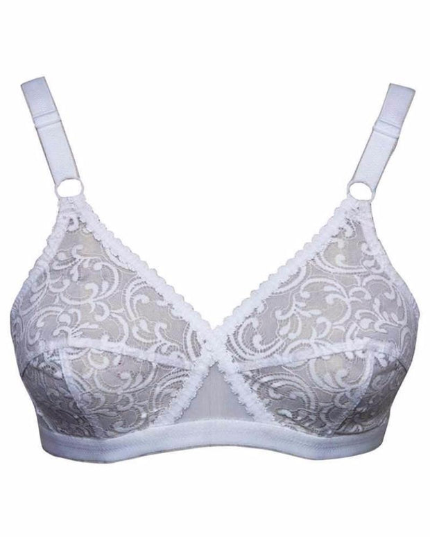 Be-Belle X-Over Non Padded Net Bra - Bras - diKHAWA Online Shopping in Pakistan