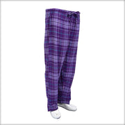 Purple Checkered Pajama For Women - Ladies Pyjama - diKHAWA Online Shopping in Pakistan