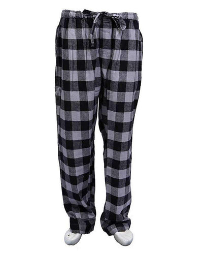 Men's Cotton Checkered Pajama - Black - Mens Pajama - diKHAWA Online Shopping in Pakistan