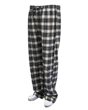 Men's Cotton Checkered Pajama - Black & White - Mens Pajama - diKHAWA Online Shopping in Pakistan