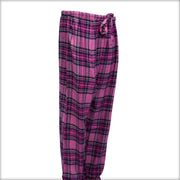 Pink & Black Checkered Pajama For Women - Ladies Pyjama - diKHAWA Online Shopping in Pakistan