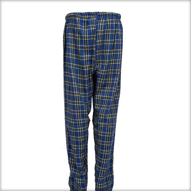 Blue Checkered Pajama For Women - Ladies Pyjama - diKHAWA Online Shopping in Pakistan