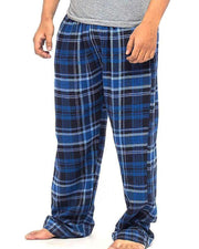 Pack of 2 - Men's Cotton Check Pajama - Cotton Yarn Dyed Flannel Men's Pajama MF-19