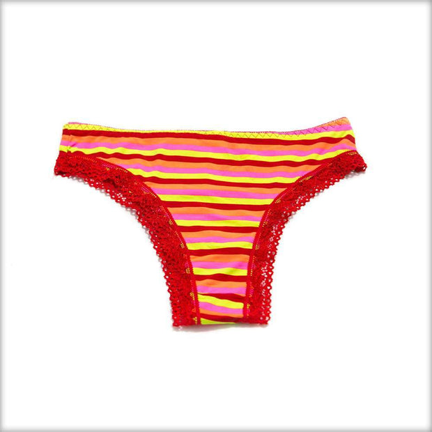 Lining Red Lace Panty - Panty - diKHAWA Online Shopping in Pakistan