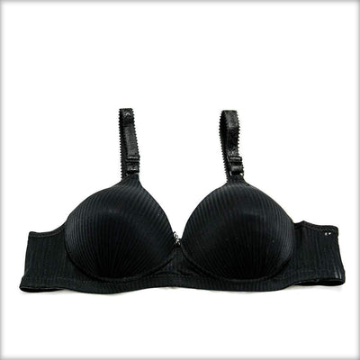 Black Single Padded Bra - Bras - diKHAWA Online Shopping in Pakistan