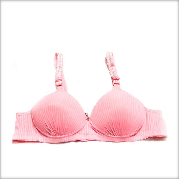 Pink Single Padded Bra - Bras - diKHAWA Online Shopping in Pakistan