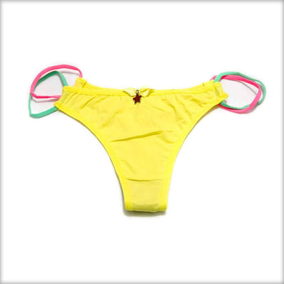 Yellow Bikini Panty - Thong - diKHAWA Online Shopping in Pakistan