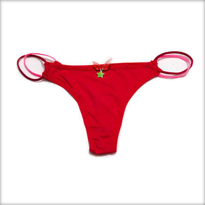 Red Bikini Panty - Thong - diKHAWA Online Shopping in Pakistan