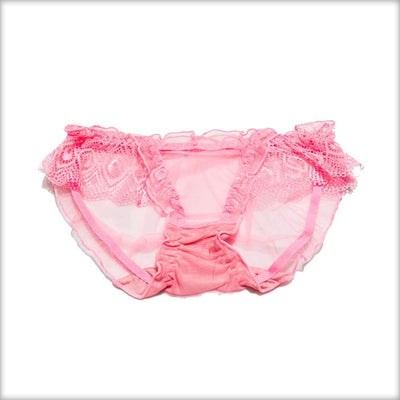 Net Transparent Pink Panty - Panty - diKHAWA Online Shopping in Pakistan