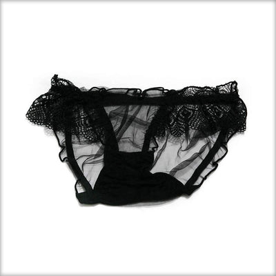 Net Transparent Black Panty -  - diKHAWA Online Shopping in Pakistan