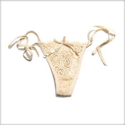 Lace Tie Skin Bikini Panty - Panty - diKHAWA Online Shopping in Pakistan