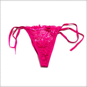 Pack Of 3 Lace Tie Bikini Panty - Panty - diKHAWA Online Shopping in Pakistan