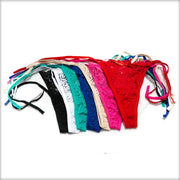 Pack Of 3 Lace Tie Bikini Panty - Panty - diKHAWA Online Shopping in Pakistan