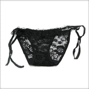 Bikini Style Black Net Panty - Panty - diKHAWA Online Shopping in Pakistan