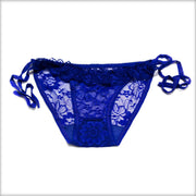 Bikini Style Blue Net Panty - Panty - diKHAWA Online Shopping in Pakistan