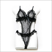 Honeymoon Lingerie Set - Black - Lingerie - diKHAWA Online Shopping in Pakistan