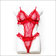 Honeymoon Lingerie Set - Red - Lingerie - diKHAWA Online Shopping in Pakistan