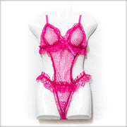 Honeymoon Lingerie Set - Pink - Lingerie - diKHAWA Online Shopping in Pakistan