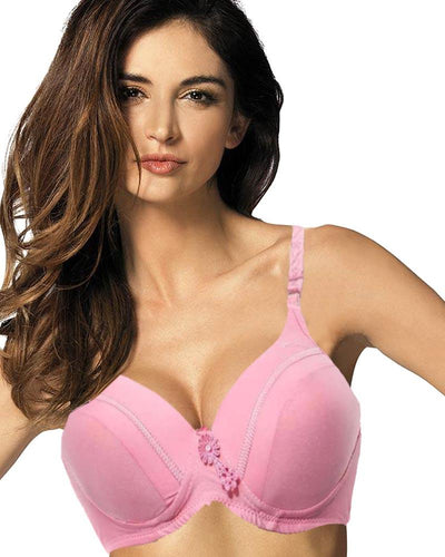 Pink Single Padded Bra