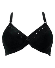 Single Padded Black Bra