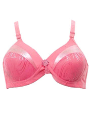 Single Padded Imported Bra Pink