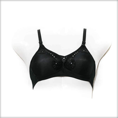 Black Bra Single Padded - Bras - diKHAWA Online Shopping in Pakistan