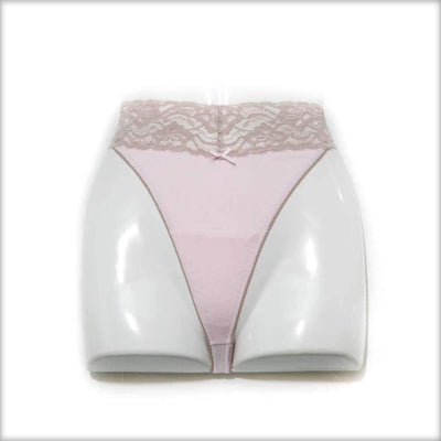 Net Lace Pink & Brown Panty - Panty - diKHAWA Online Shopping in Pakistan