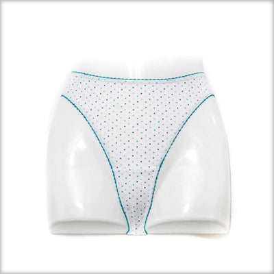 White Dotted Panty - Panty - diKHAWA Online Shopping in Pakistan