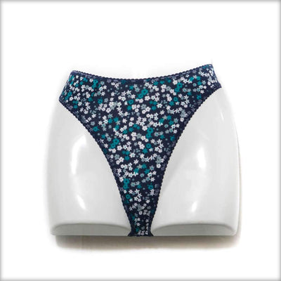 Blue Printed Panty - Panty - diKHAWA Online Shopping in Pakistan