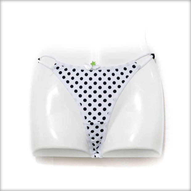 Pack Of 3 Polka Dotted Bikini Panty - Thong - diKHAWA Online Shopping in Pakistan