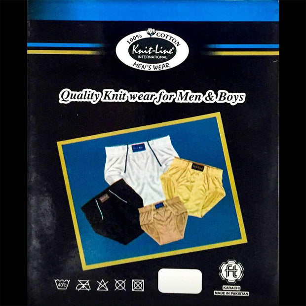 Knit Line Black Underwear - Mens Underwear - diKHAWA Online Shopping in Pakistan