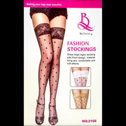 Beileisi Polka Dotted Leg Stocking - 2106 - Leg Stocking - diKHAWA Online Shopping in Pakistan