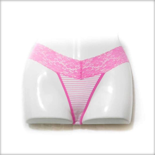 Net Lace Pink Lining Panty - Panty - diKHAWA Online Shopping in Pakistan