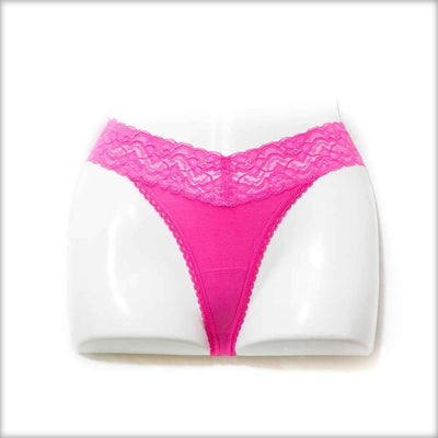 Net Lace Bright Pink Panty - Panty - diKHAWA Online Shopping in Pakistan